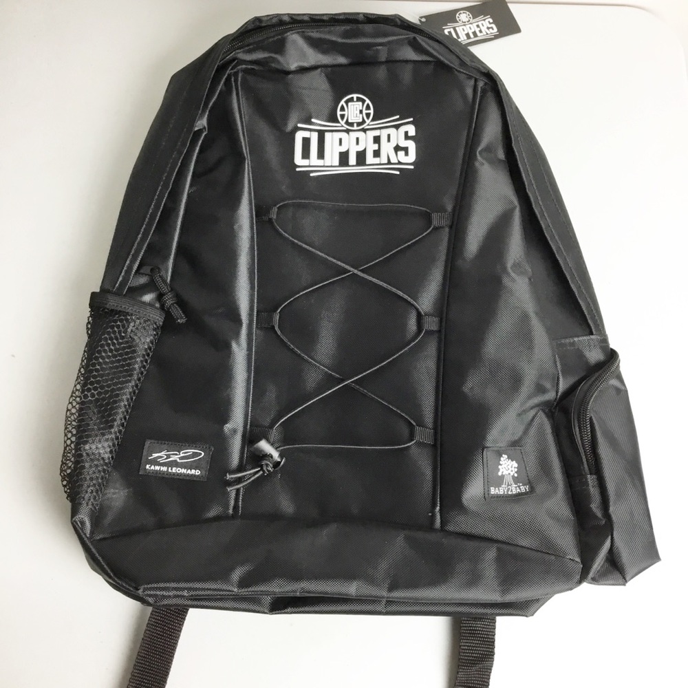 Clippers Black Backpack Basketball Brand New